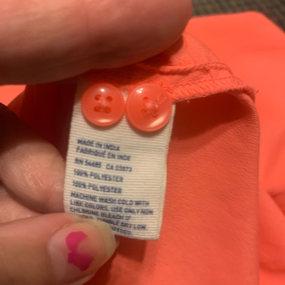 American Eagle orange creamsicle top small - Picture 4 of 4